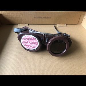 Antique Vintage Willson Steampunk Goggles Glasses